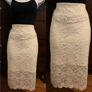 Forever21 Lace Skirt